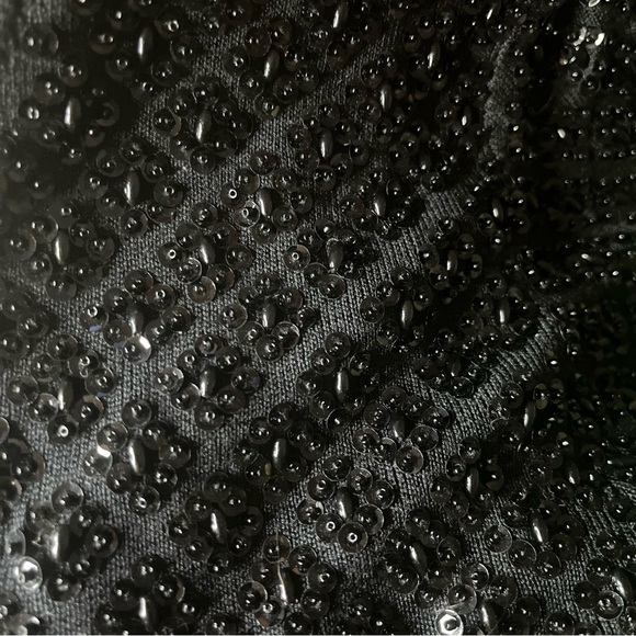 🖤 Ann Taylor 100% Silk Black Sequin Blouse - Picture 8 of 8